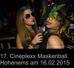 17. Cineplexx Maskenball Hohenems am 16.02.2015
